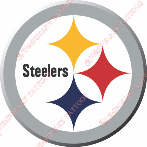 Pittsburgh Steelers Customize Temporary Tattoos Stickers NO.683